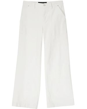Hand Picked Pantalones Fiordaliso - Blanco