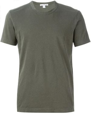 James Perse Round Neck T-Shirt - Green