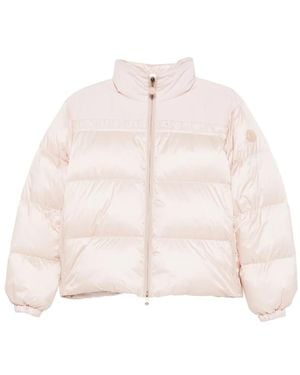 Moncler Meditation Short Down Jacket - Pink