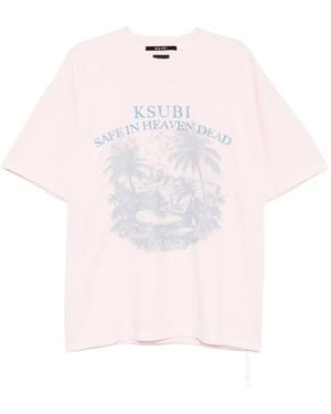 Ksubi Paradiso Ekcess T-Shirt - Pink