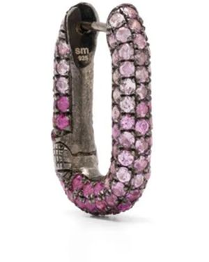Selim Mouzannar Sterling Sapphire Earring - White