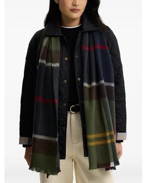Barbour Rosefield Tartan Scarf - Black