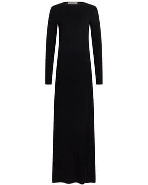 Philosophy Di Lorenzo Serafini Long-Sleeve Maxi Dress - Black