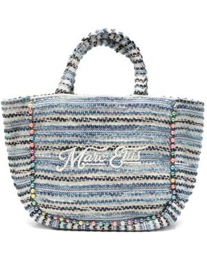 Marc Ellis Borsa Tote Con Logo - Blu