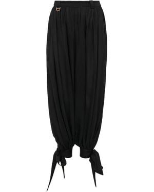Chloé Tie Detail Pants - Black