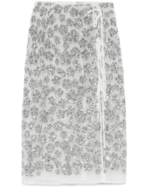 Cecilie Bahnsen Falda Ariana - Gris
