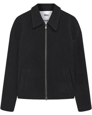 Won Hundred Sebastian Bomberjacke - Schwarz