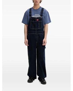 Dickies Loose-Fit Dungarees - Blue