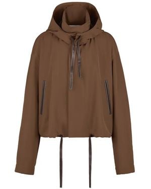Tod's Hooded Pocket Jacket - Brown