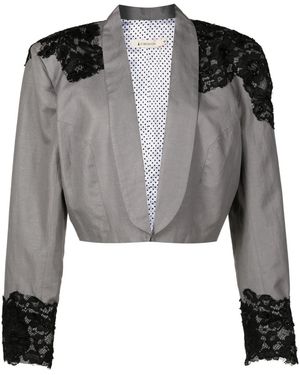 Lethicia Bronstein Hepburn リネンジャケット - グレー