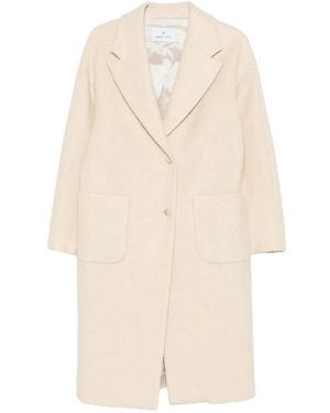 Manuel Ritz Abrigo con bolsillos de parche - Neutro