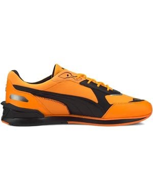 PUMA X Bmw M Motorsport Low Racer Low-Top Sneakers - Orange