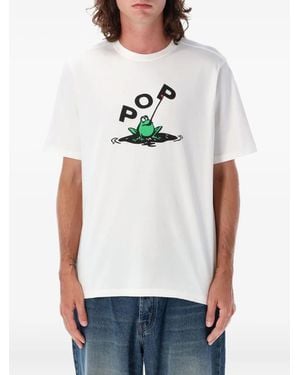 Pop Trading Co. Frog Tシャツ - ホワイト