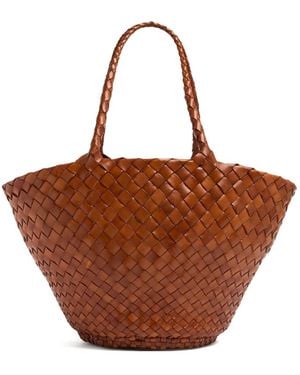 Dragon Diffusion Egola Woven Tote Bag - Brown