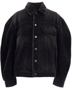 Haikure Jeansjacke Mit Reißverschlussdetail - Blau