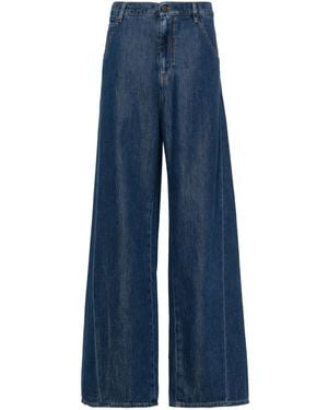 【関税込み】DARKPARK ブルー Iris Paper Bag ジーンズ DARKPARK-IRIS PAPER BAG PANTS-WTR37 TBL01W051 W051 – Dope