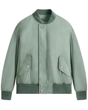 Mackintosh Saughtree Lightweight Bomber Jacket - Green