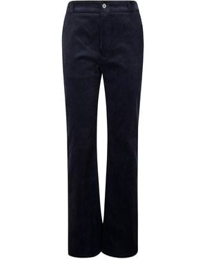 A.P.C. Corduroy Straight-Leg Trousers - Blue