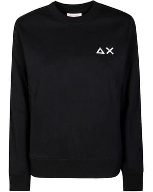 Sun 68 Sudadera con cuello redondo - Negro