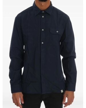 John Galliano Chemise En Popeline - Blue