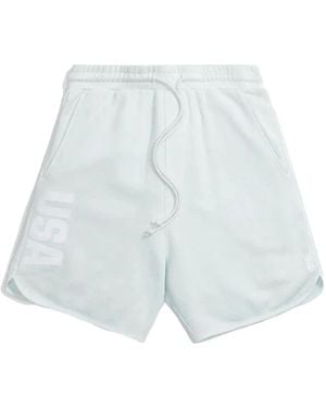 Kith Graphic Running Shorts - Blue