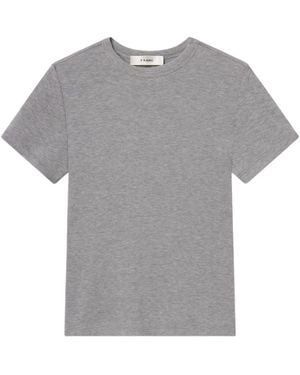 FRAME Ribbed Short-sleeve T-shirt - グレー