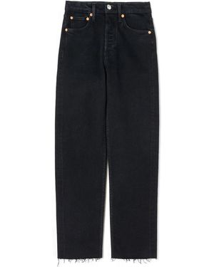 RE/DONE 70S High Waist Jeans - Blauw