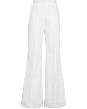 Adam Lippes Deeda Flared Jeans - White
