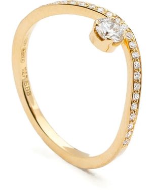 Sophie Bille Brahe 18K Grace Diamond Ring - Metallic