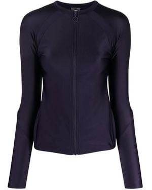 Duskii Zip-Up Rash Guard - Blue