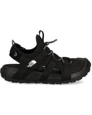 The North Face Explore touch-strap drawstring sandals - Negro