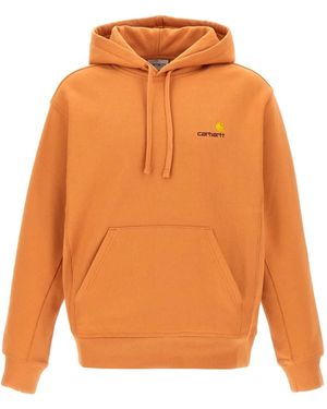 Carhartt Hoodie American Script - Orange