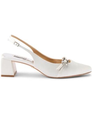 Badgley Mischka 50Mm Buena Court Shoes - White