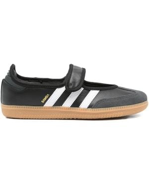 adidas Samba Jane strap slip-on sneakers - Schwarz