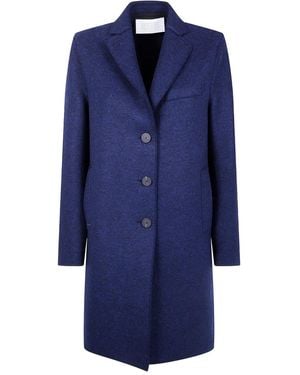 Harris Wharf London シングルコート - ブルー