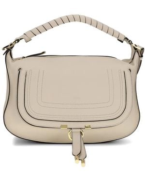 Chloé Petit Sac Porté Épaule Marcie - Métallisé