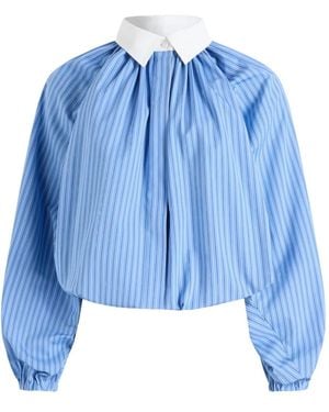 Patou Bubble Blouse - Blue