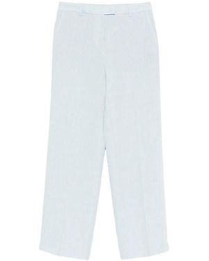 Manuel Ritz Flat-Front Pants - White