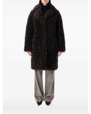 Stand Studio Textured Coat - Black
