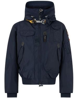 Parajumpers Gobi Hooded Padded Jacket - Blue