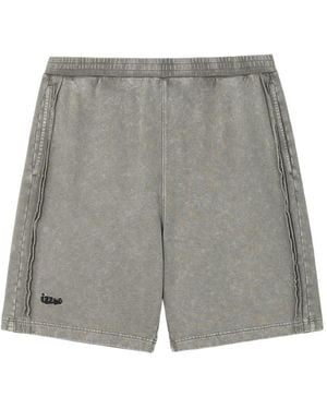 Izzue Washed Track Shorts - Grey
