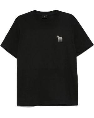 Paul Smith ゼブラ Tシャツ - ブラック