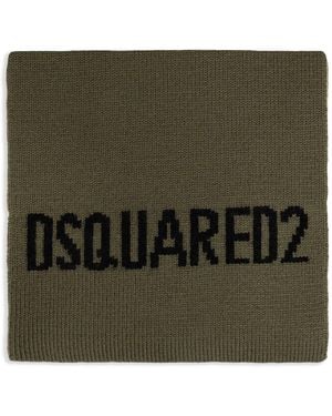 DSquared² Klassischer Schal - Grün