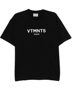 Vetements Logo-printed T-shirt - Schwarz