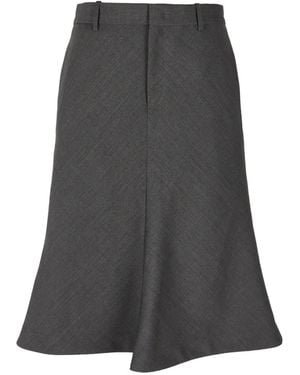 JNBY Jupe Mi-Longue À Coupe Évasée - Gray