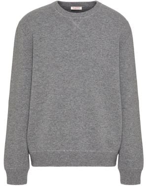 Valentino Garavani Crew-Neck Jumper - Grey