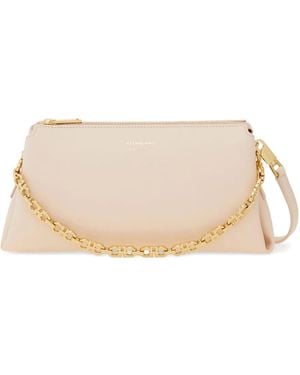 Ferragamo Gancini Chain Mini Bag - Natural