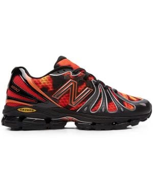 New Balance X Jfg Abzorb 1890 Lace-Up Trainers - Red