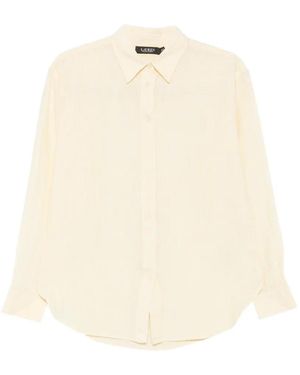 Ralph Lauren Striped Long-Sleeve Shirt - Natural
