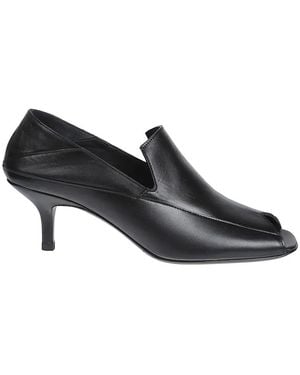 IRO Open-Toed Heeled Mules - Black